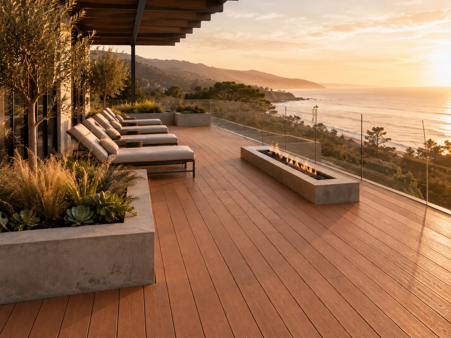 Deck fiber cement panel — distributed by JARA International